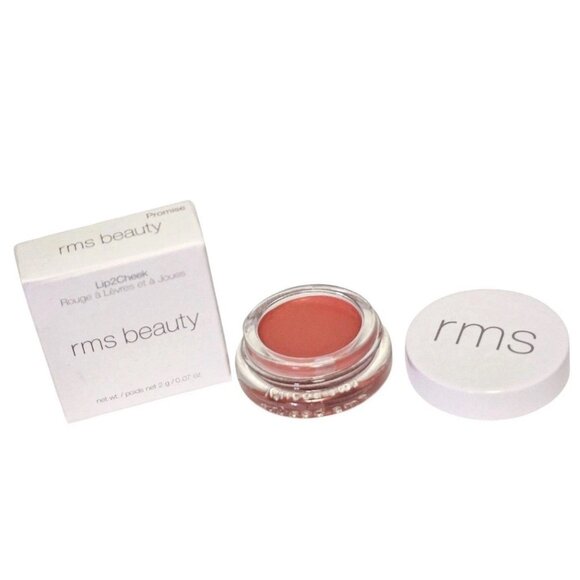 RMS Beauty Lip2Cheek Promise Pink Blush Rouge Cream Color Makeup 0.07oz Travel - Picture 3 of 3